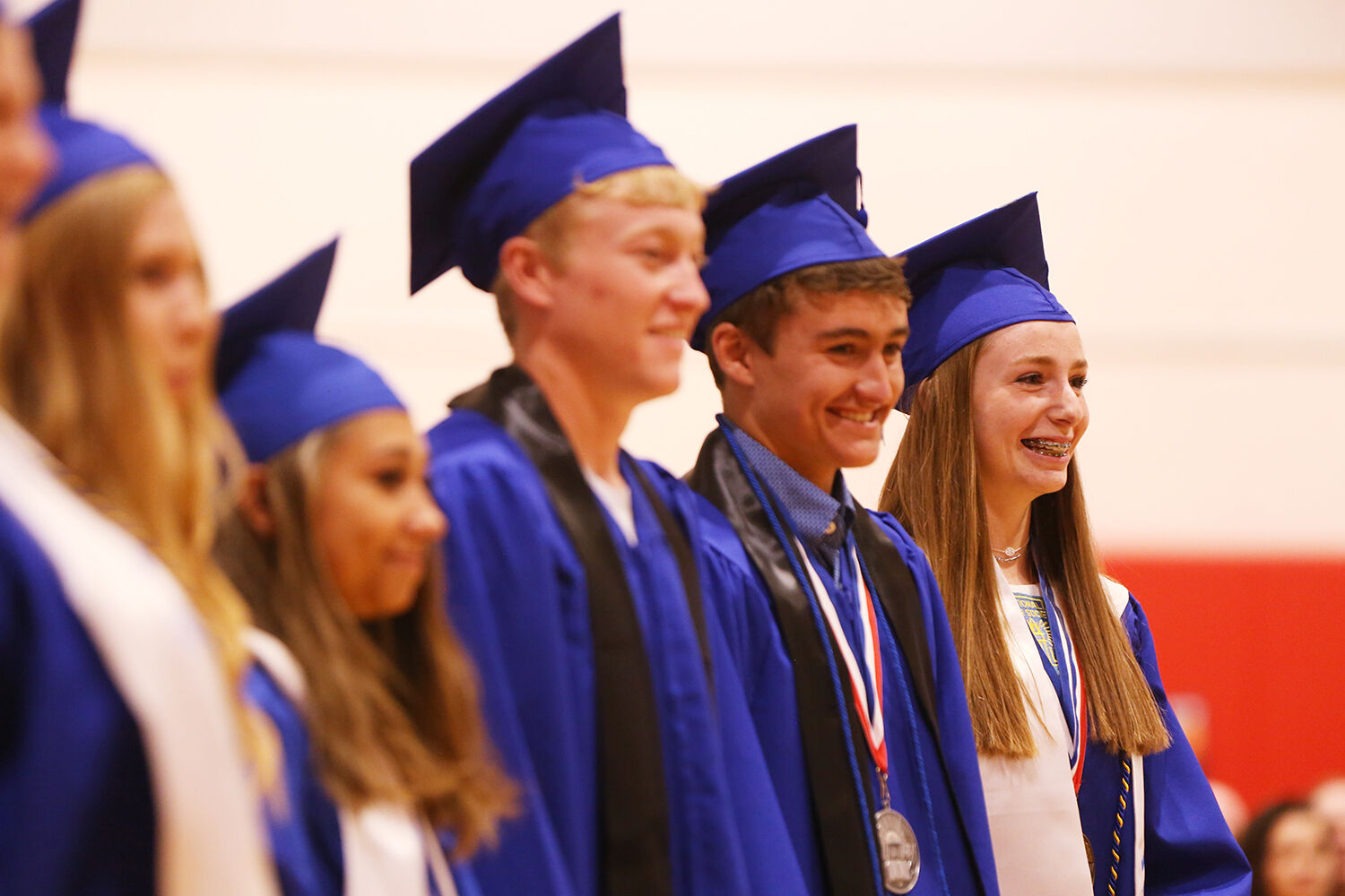 Kaycee High School graduate and class valedictorian Madison Gosney